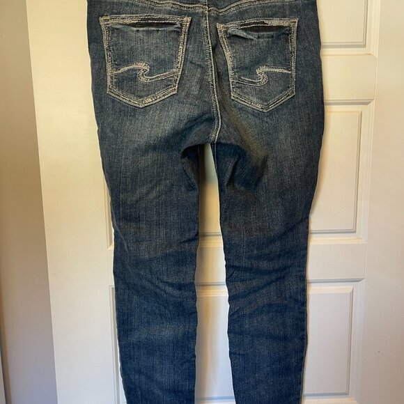 Silver Relaxed Slim Women's Size 30 jeans - Picture 4 of 5